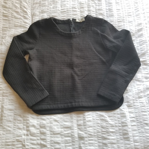 Madewell Jacquard Grid Top - Picture 3 of 5